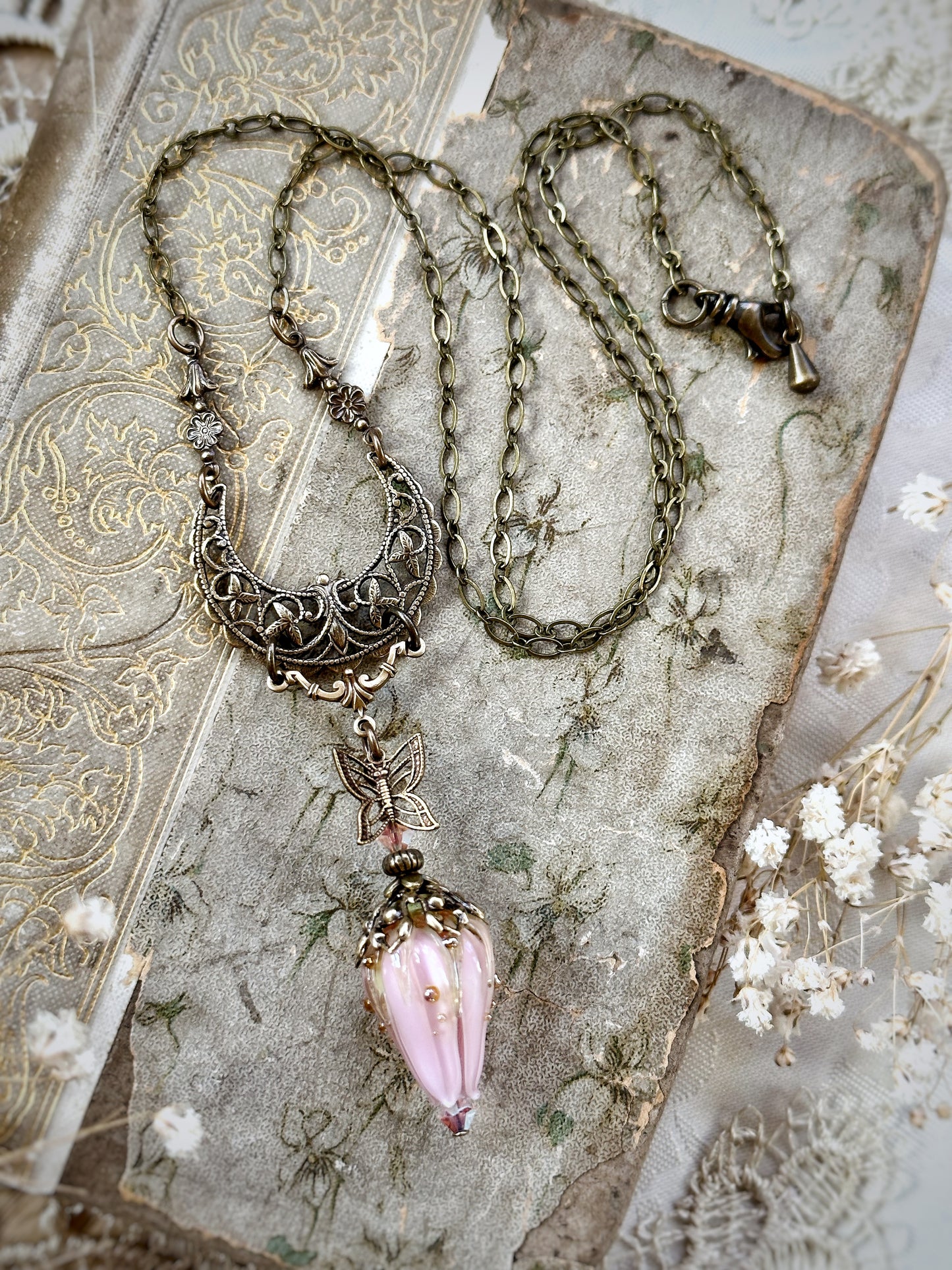 Spring Moon Necklace