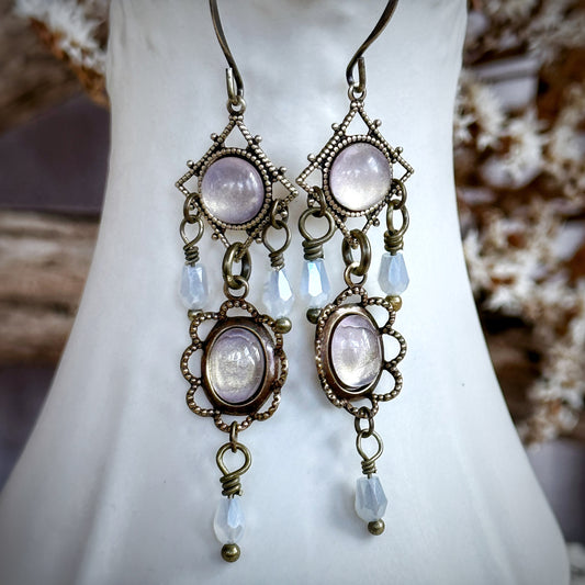 Moonbeams and Lace Earrings