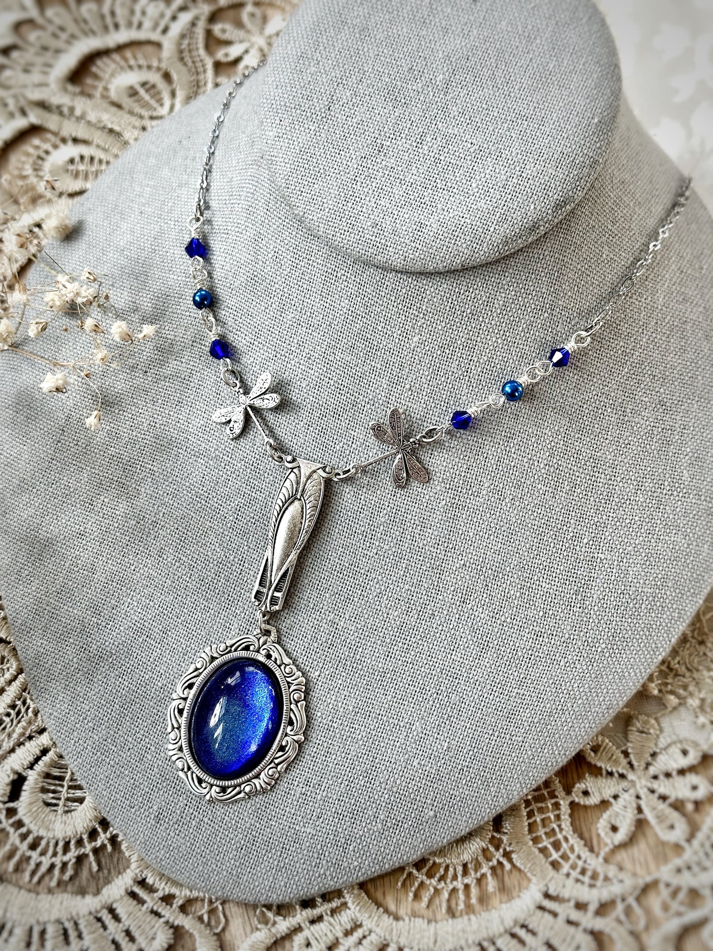 Royal Dragonflies Necklace