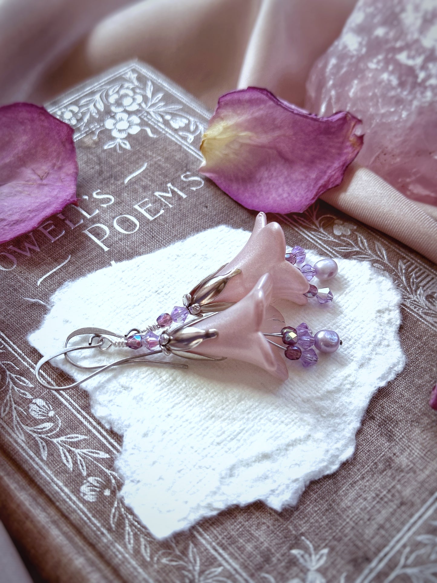 Ethereal Orchid Earrings