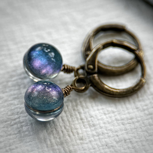 Celestial Fairy Orb Earrings