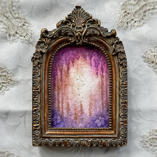 Where the Wild Violets Bloom Painting