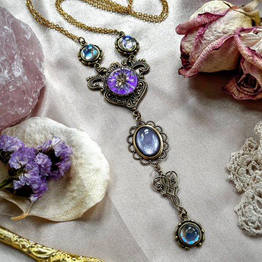 Lavender Starshine Necklace