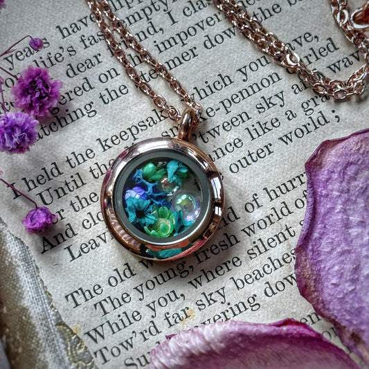 Waterblossom Pixie Locket Necklace