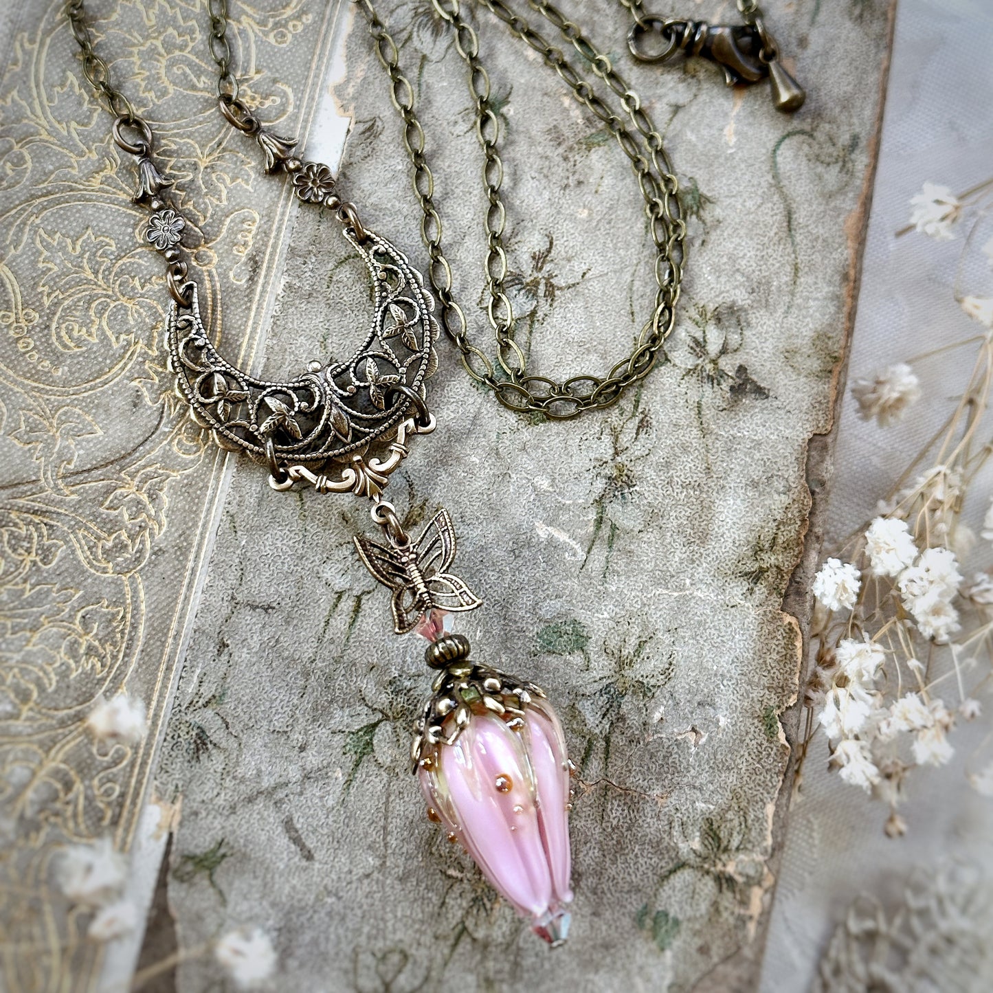 Spring Moon Necklace