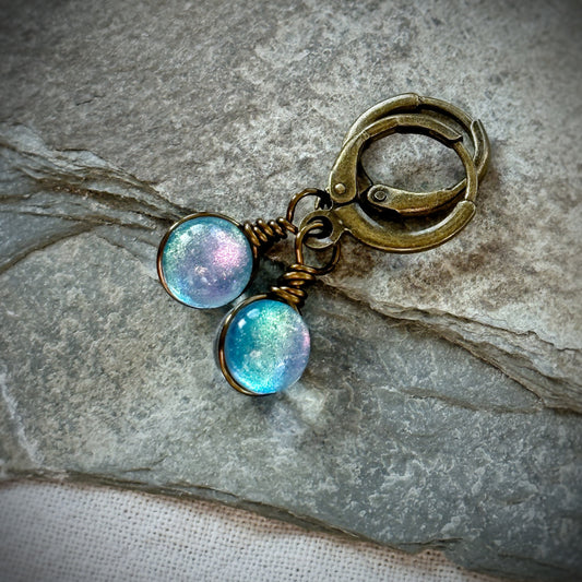 Mystic Mermaid Orb Earrings