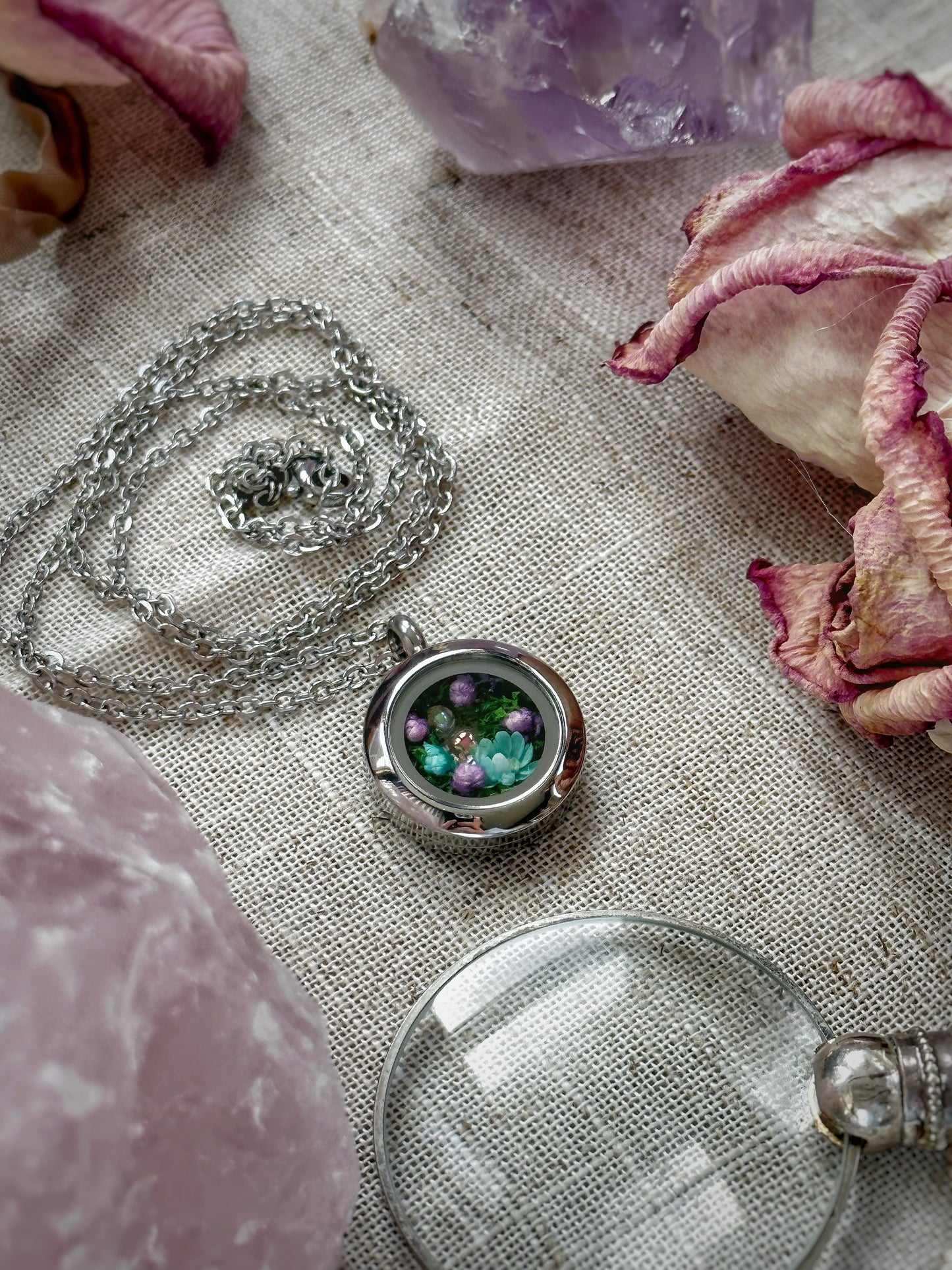Ethereal Pixie Locket Necklace