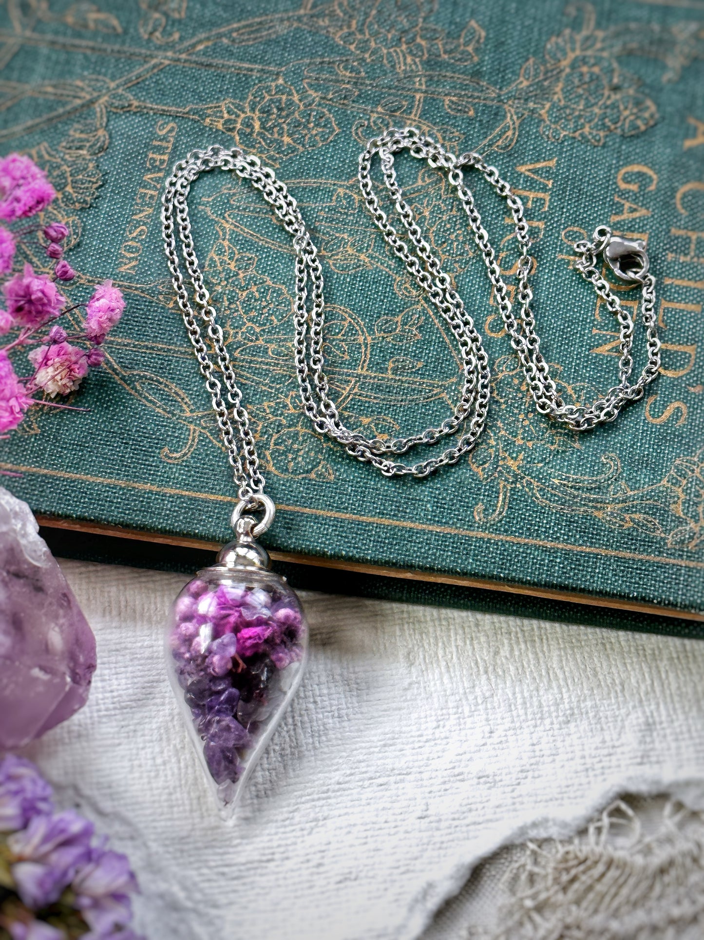 February Intuition Apothecary Necklace