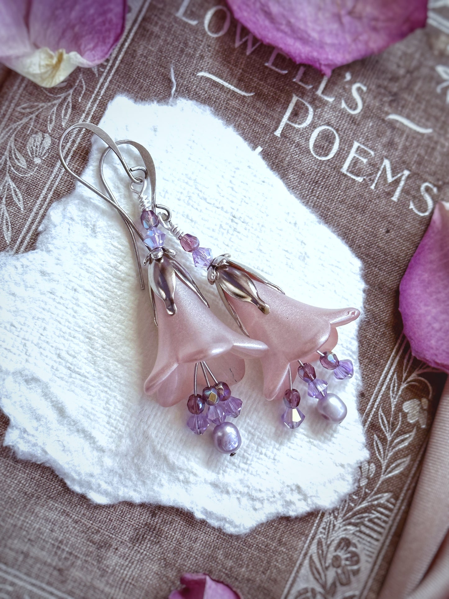 Ethereal Orchid Earrings