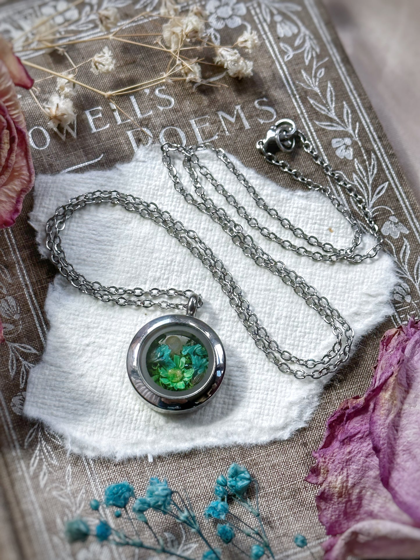 Fresh Garden Opal Pixie Locket Necklace