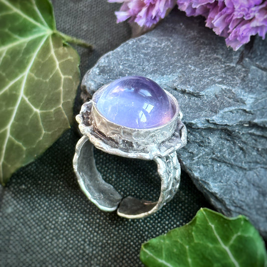Lavender Orb Ring